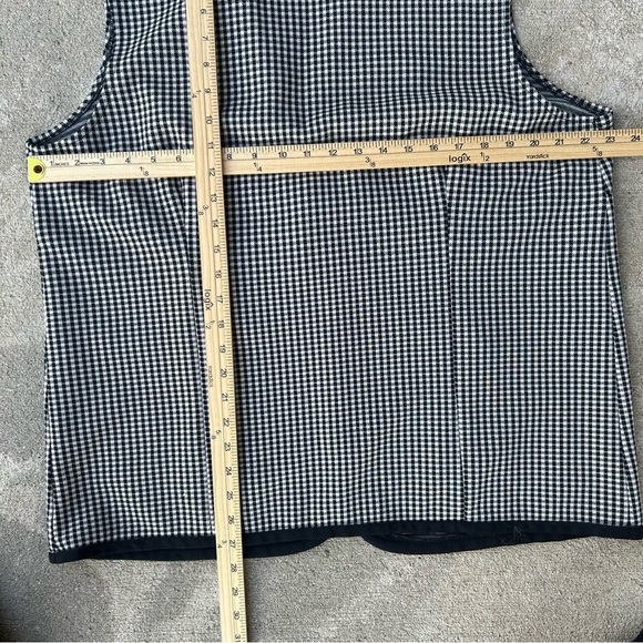 Vintage Black and White Women's Vest - Picture 6 of 6